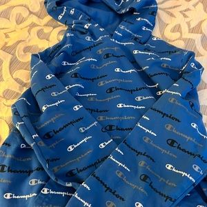 Kids medium champion hoodie